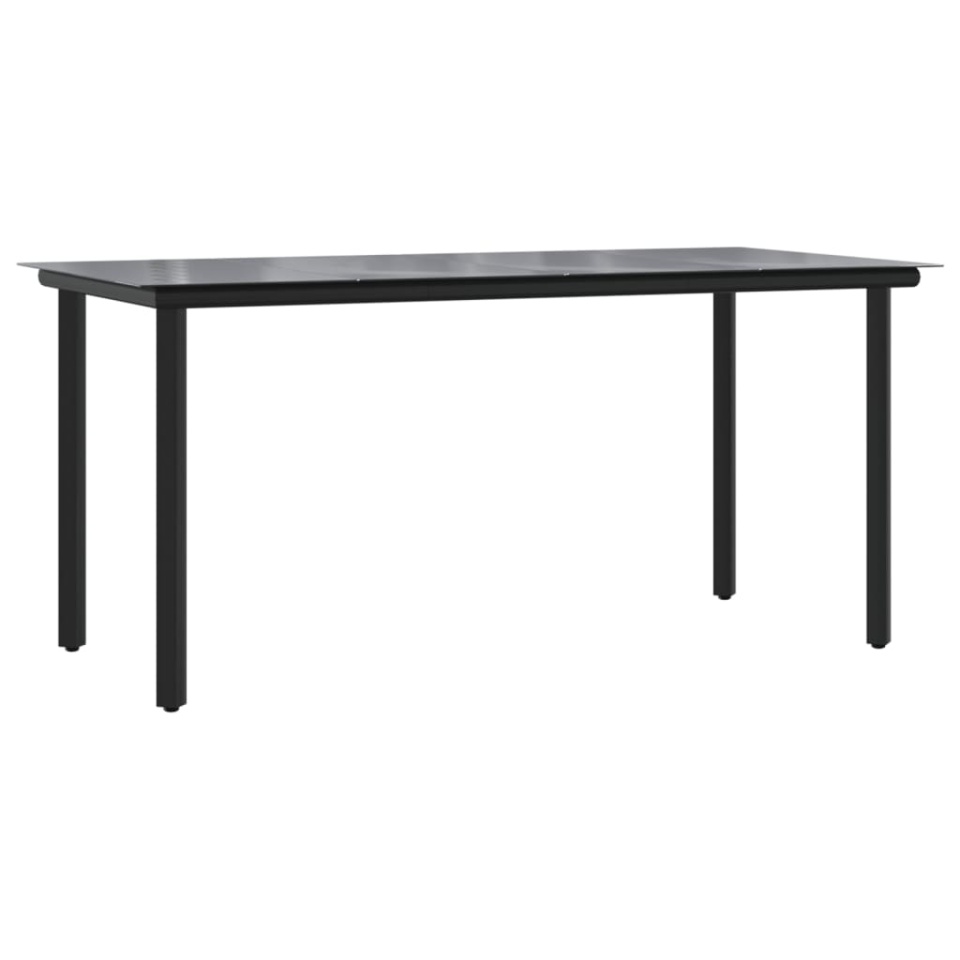 Set mobilier de grădină cu perne, 7 piese, gri, poliratan - 3 | YEO
