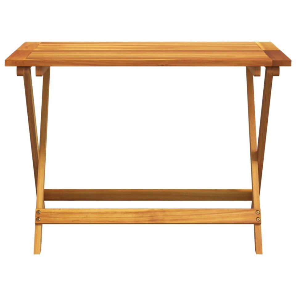 Set mobilier de grădină pliabil, 5 piese, lemn masiv de acacia - 3 | YEO