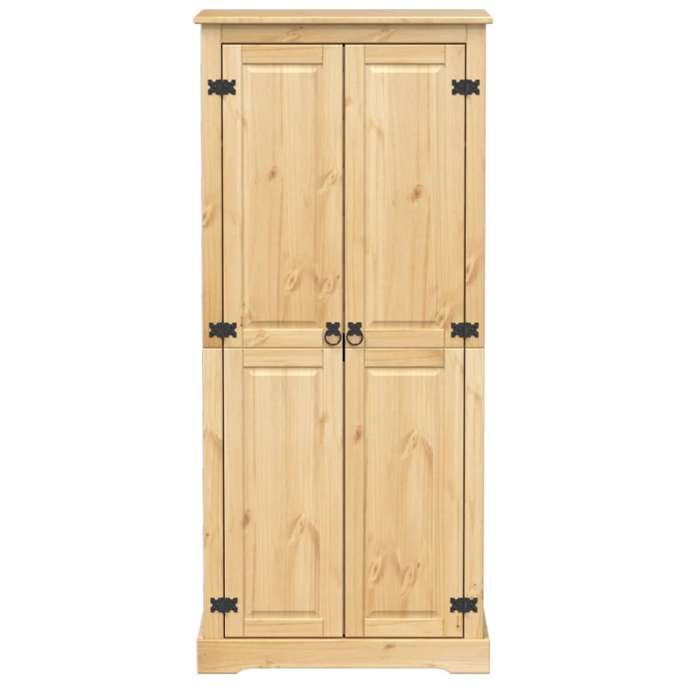 Șifonier Corona, 76x50x170 cm, lemn masiv de pin - 3 | YEO