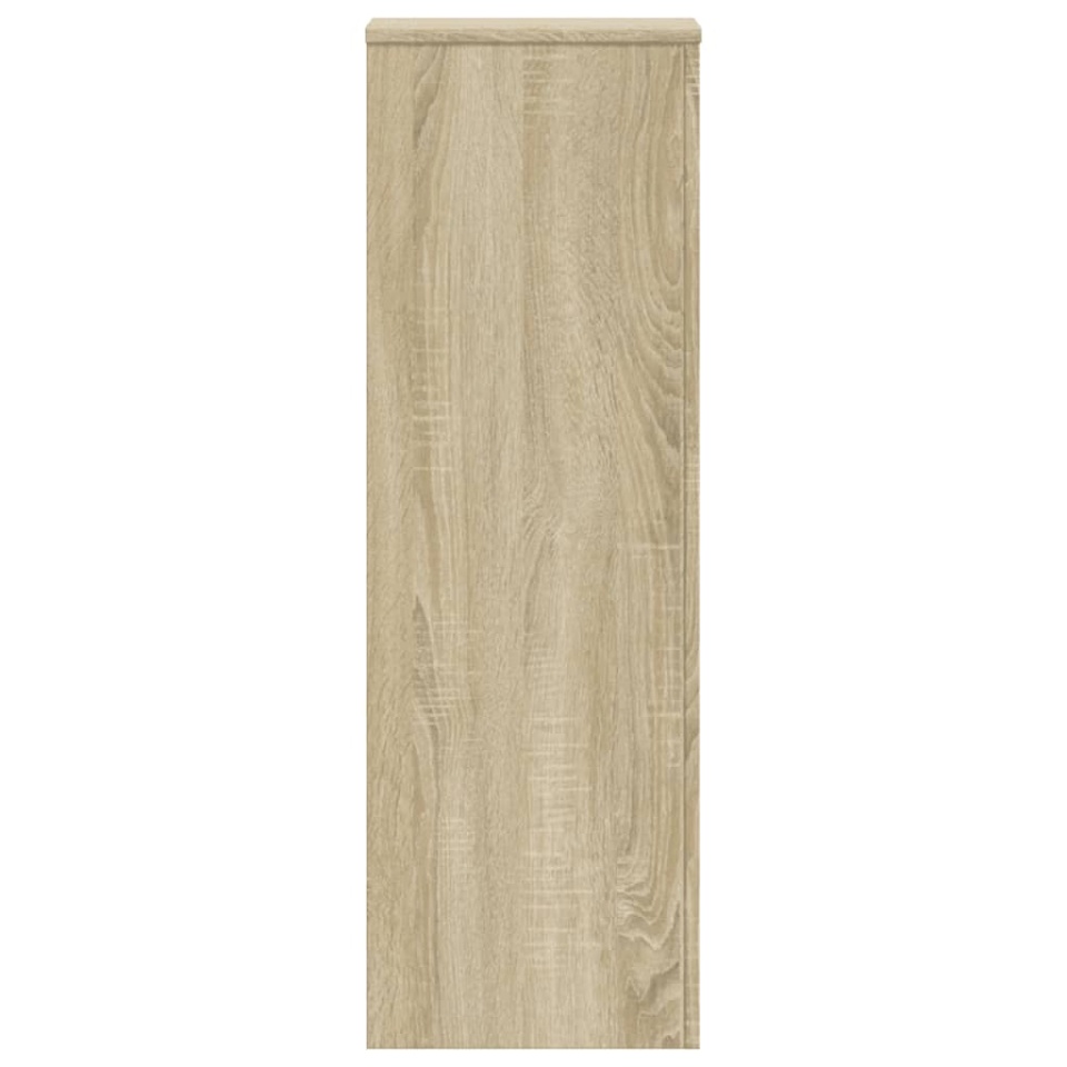 Suporturi plante 2 buc stejar sonoma 33x33x100cm lemn prelucrat - 3 | YEO