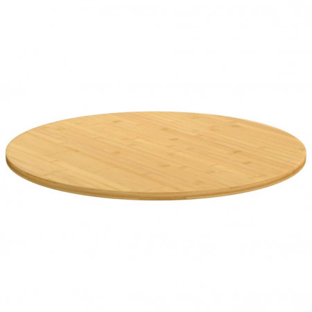 Blat de masă, Ø60x1,5 cm, bambus