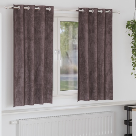 Draperii 2 buc cu Gromete Maro 175x140 cm