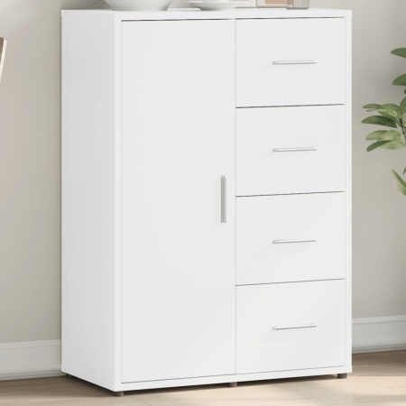 Dulap, alb, 60x31x84 cm, lemn prelucrat