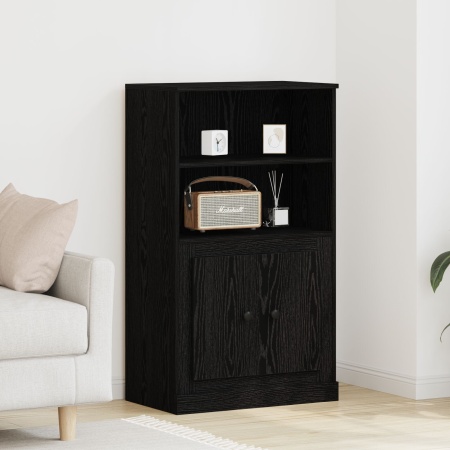Dulap înalt, stejar negru, 60x35,5x103,5 cm, lemn prelucrat