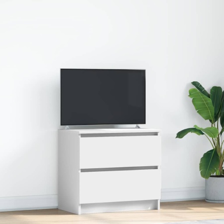Dulap TV, alb, 60x35x54 cm, lemn prelucrat