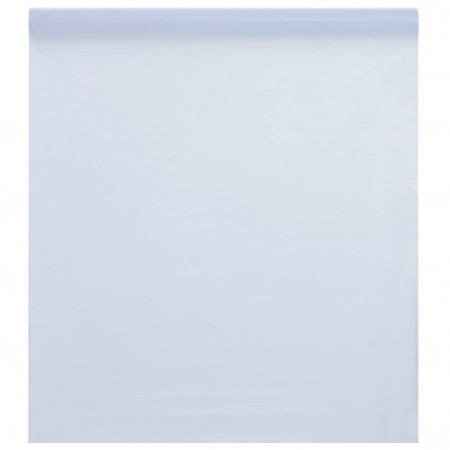 Folie fereastră, statică/mată, alb transparentă, 45x1000cm, PVC