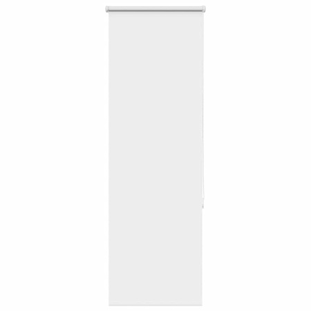 Jaluză cu role opace alb 50x130 cm lățime material 45,7 cm