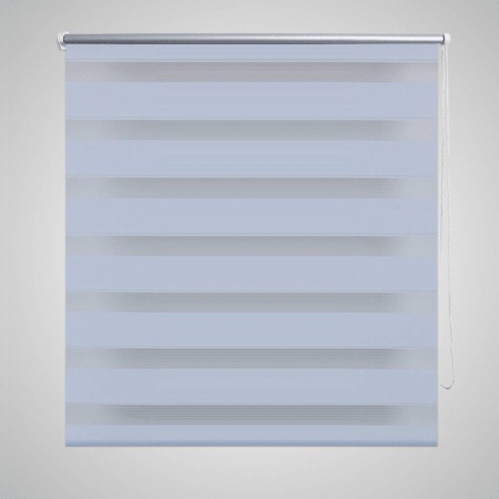 Jaluzea tip zebra, 60 x 120 cm, alb