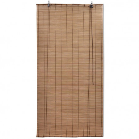 Jaluzele rulabile, 140 x 160 cm, bambus natural - Img 1