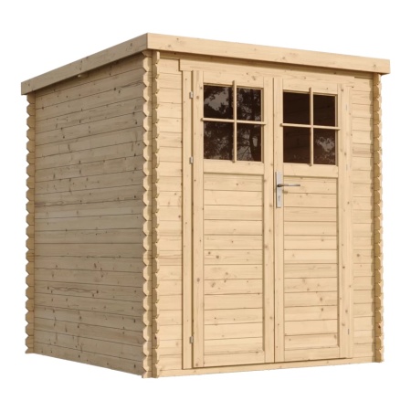 Magazin de gradina din lemn cu podea TIMBELA M309F+M309G - 3,5 m2 - Img 1