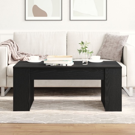 Măsuță de cafea, stejar negru, 102x55x42 cm, lemn prelucrat