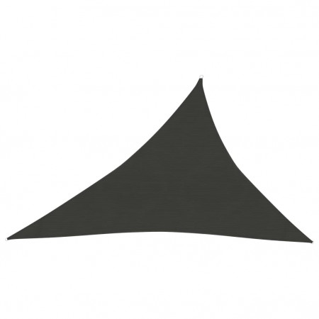 Pânză parasolar, antracit, 4x5x6,8 m, HDPE, 160 g/m²