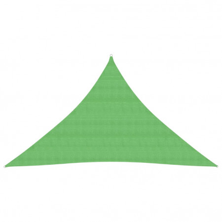 Pânză parasolar, verde deschis, 3x3x4,2 m, HDPE, 160 g/m² - Img 1