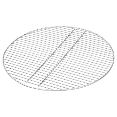Placă grill BBQ Argintie Ø57 cm Oțel inoxidabil