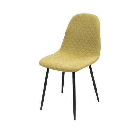 Scaun ML-6, tapitat stofa, verde