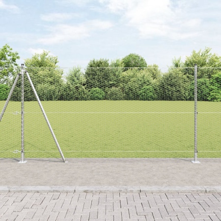 Set gard Set de 2 Oțel galvanizat 25 x 1.2 m Rezistent