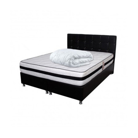 Set Saltea Memory Foam cu arcuri Azalee 140x200x25 plus pilota iarna microfibra 180x200
