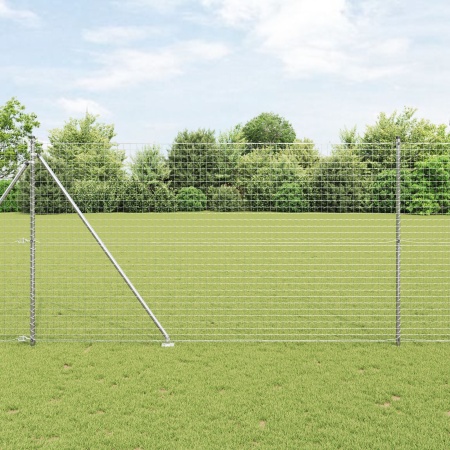 Stâlpi de Gard cu Spike 26 buc Ø32 mm 170 cm Oțel Galvanizat