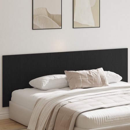 tăblie de pat din lemn negru oak 240x1.5x80 cm din lemn prelucrat