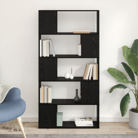Unitate Raft Stejar Negru Lemn Prelucrat Mediu Unitate Raft