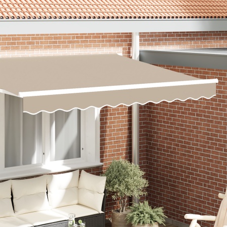 Valanță de marchiză pentru cadru de 3 m Bej 2.8x0.2 m