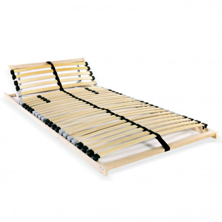 Bază de pat cu șipci, 28 șipci, 7 zone, 70 x 200 cm - Img 1