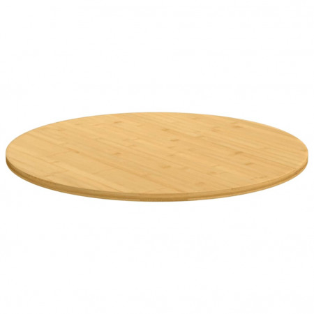 Blat de masă, Ø70x1,5 cm, bambus