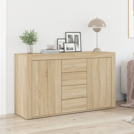 Bufet Stejar Sonoma Lemn prelucrat 120 x 36 x 69 cm Depozitare