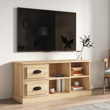 Comodă TV, stejar sonoma, 102x35,5x47,5 cm, lemn prelucrat