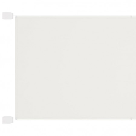 Copertină verticală, alb, 140x600 cm, țesătură Oxford