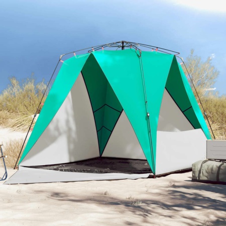 Cort camping 4 persoane verde marin impermeabil setare rapidă