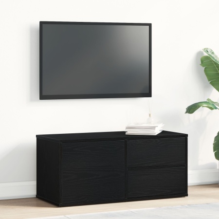 Dulap TV Artisan Stejar 80x34x35,5 cm Lemn prelucrat