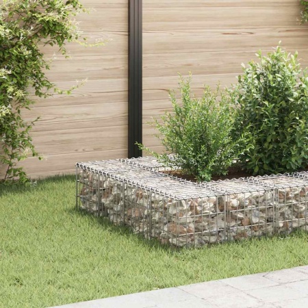 Gabion cub strat înălțat, 30 x 30 x 30 cm, sârmă de oțel