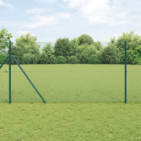 Gard din sârmă sudată verde 1x50 m