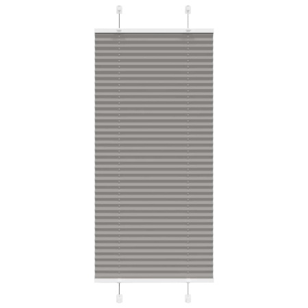 Jaluză plisată Antracit 65x150 cm Lățime țesătură 64,4 cm