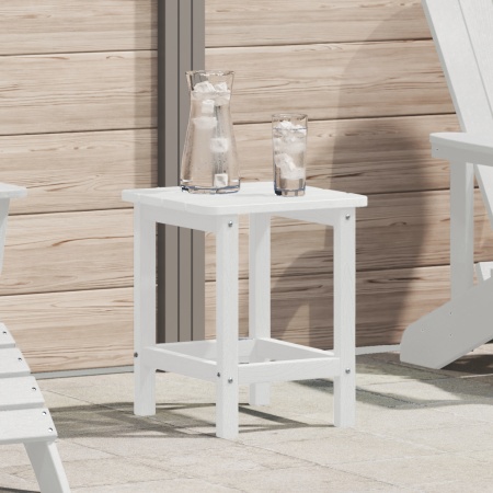 Masă laterală Adirondack Albă 38x38x45 cm HDPE