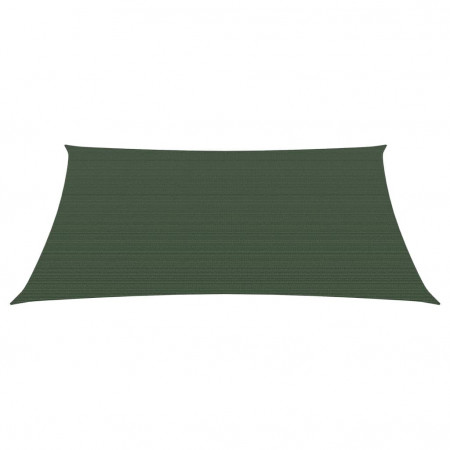 Pânză parasolar, verde închis, 3/4x3 m, HDPE, 160 g/m² - Img 1