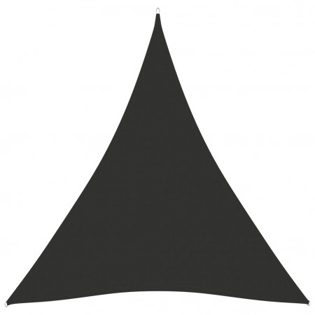 Parasolar, antracit, 5x6x6 m, țesătură oxford, triunghiular