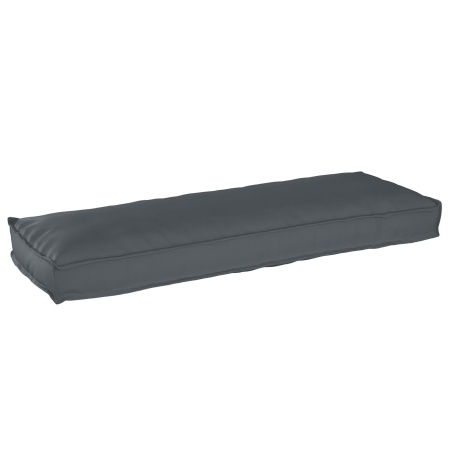 Pernă Exterior Antracit Poliester Standard Huse Detașabile