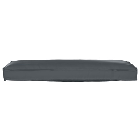 Perna pentru Palete pentru Bancă Antracit 120x40x8 cm Fabric Oxford