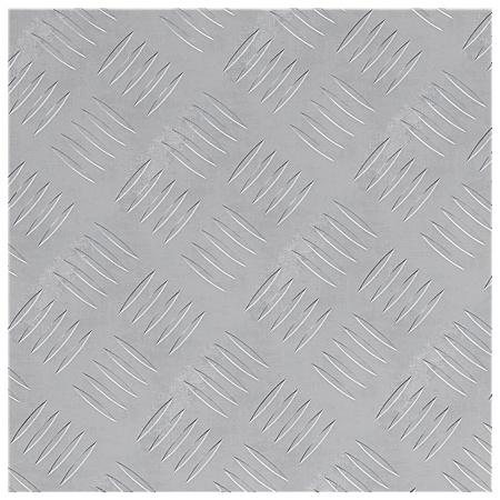 Plăci de aluminiu cu model în carouri 2 bucăți Anti-Alunecare 40x40 cm
