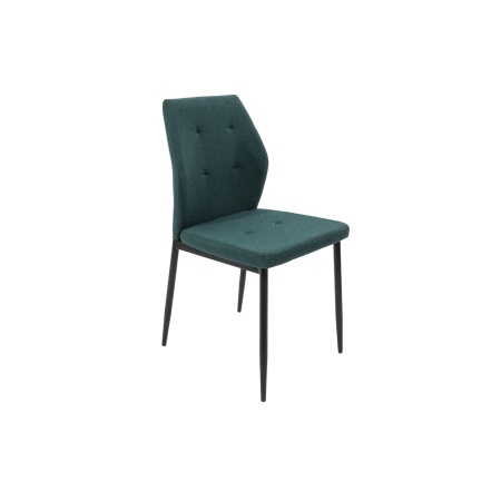 Scaun tapitat S-213, Stofa, Verde