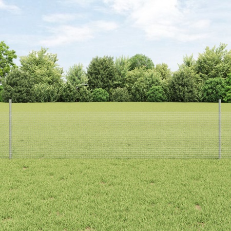 Set de Gard Set de 2 Oțel galvanizat 10 x 0.5 m Durabil