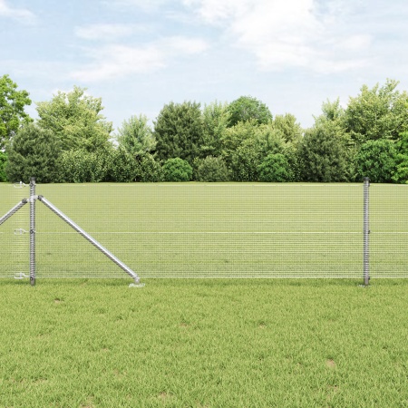 Set de Stâlpi Set de 2 Oțel galvanizat 25 x 0.5 m Durable