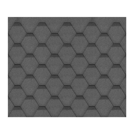Sindrila bitum pentru acoperis Hexagonal Rock H520BLACK