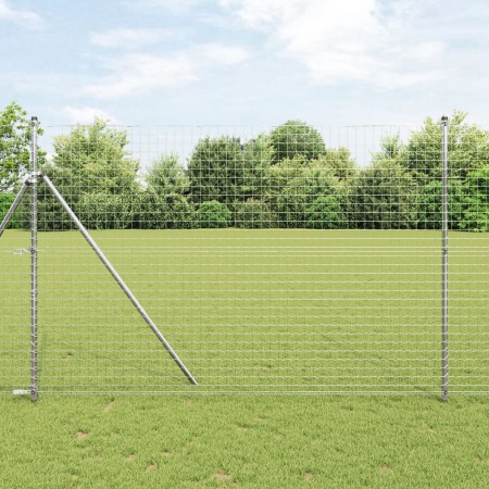 Stâlpi Fencing 26 buc Ø32 mm 200 cm Oțel galvanizat