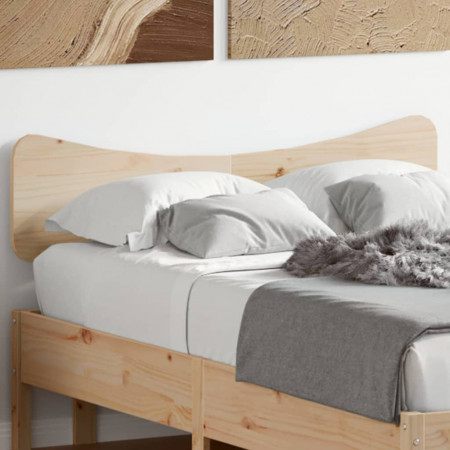 Tăblie de pat, 135 cm, lemn masiv de pin