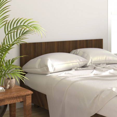 Tăblie de pat, stejar maro, 160x1,5x80 cm, lemn compozit - Img 1