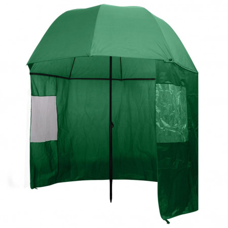 Umbrelă pentru pescuit, 300 x 240 cm, verde - Img 1