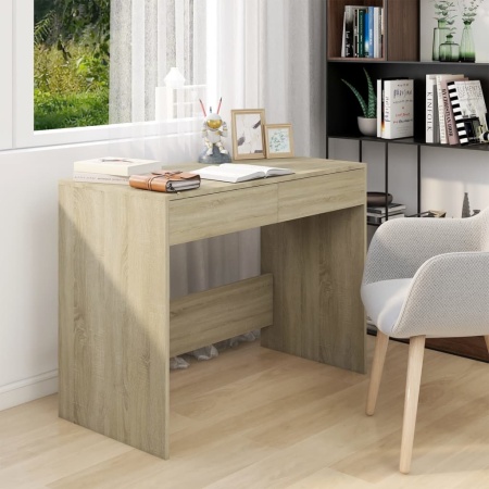 Birou, stejar Sonoma, 101 x 50 x 76,5 cm, PAL